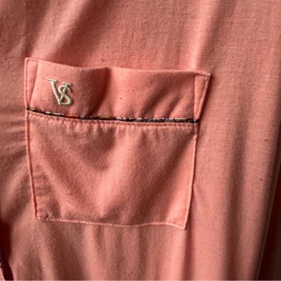 Victoria’s Secret Long Sleeve, Button Down, Sleep Shirt/Dress - Picture 5 of 7